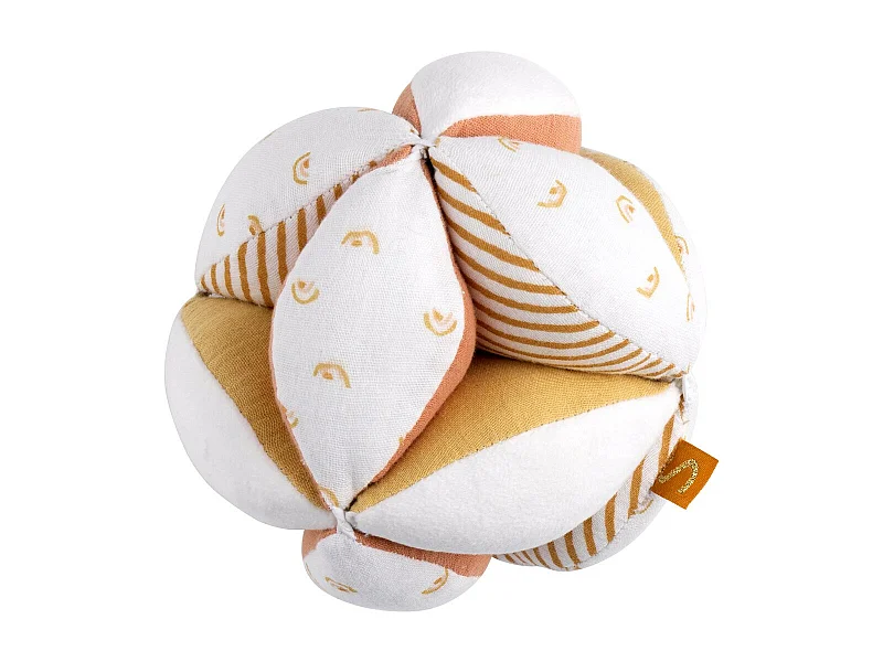 Bola sensorial de algodón blanco