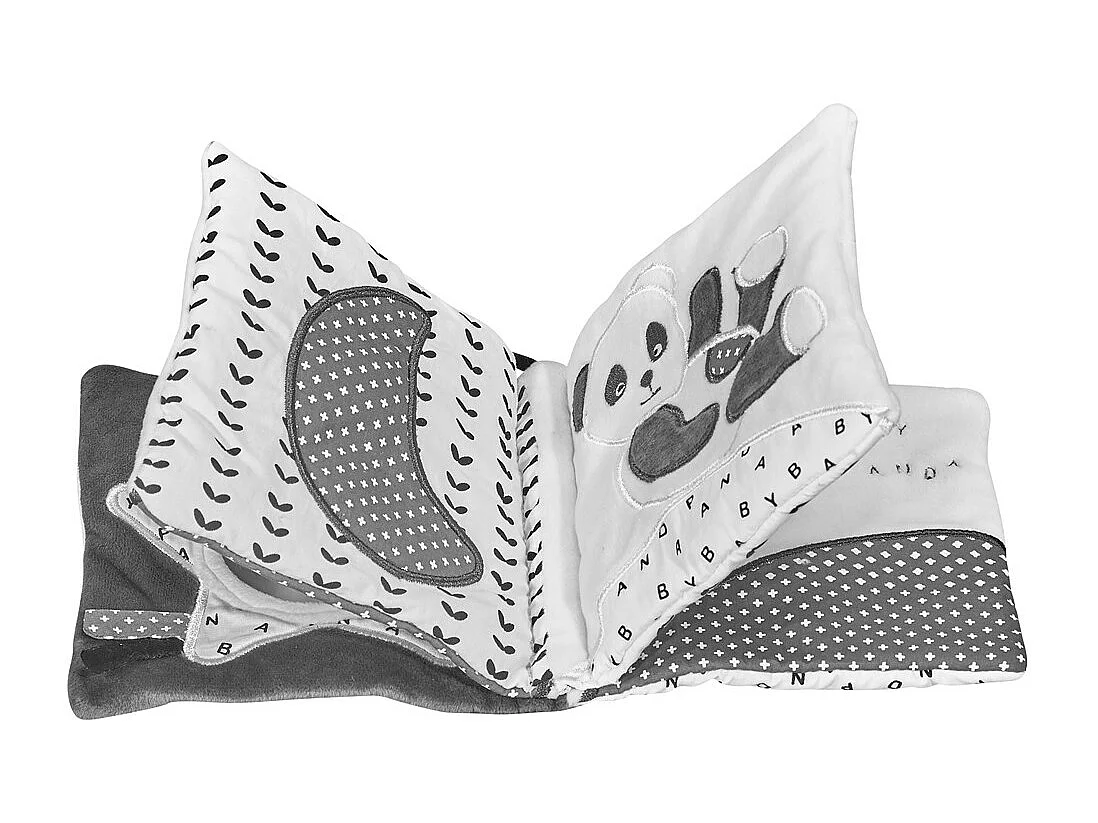 Libro de aprendizaje temprano en poliéster blanco