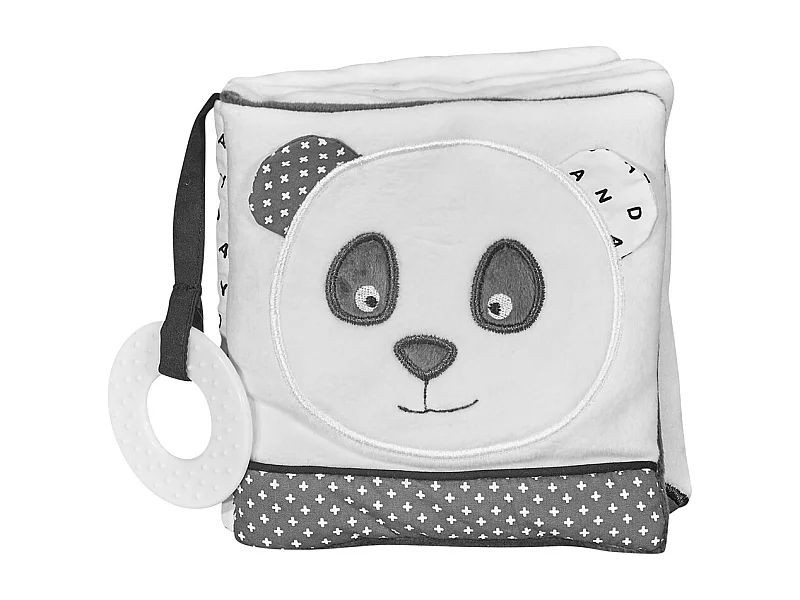 Livre d'éveil en polyester blanc CHAO CHAO - Sauthon