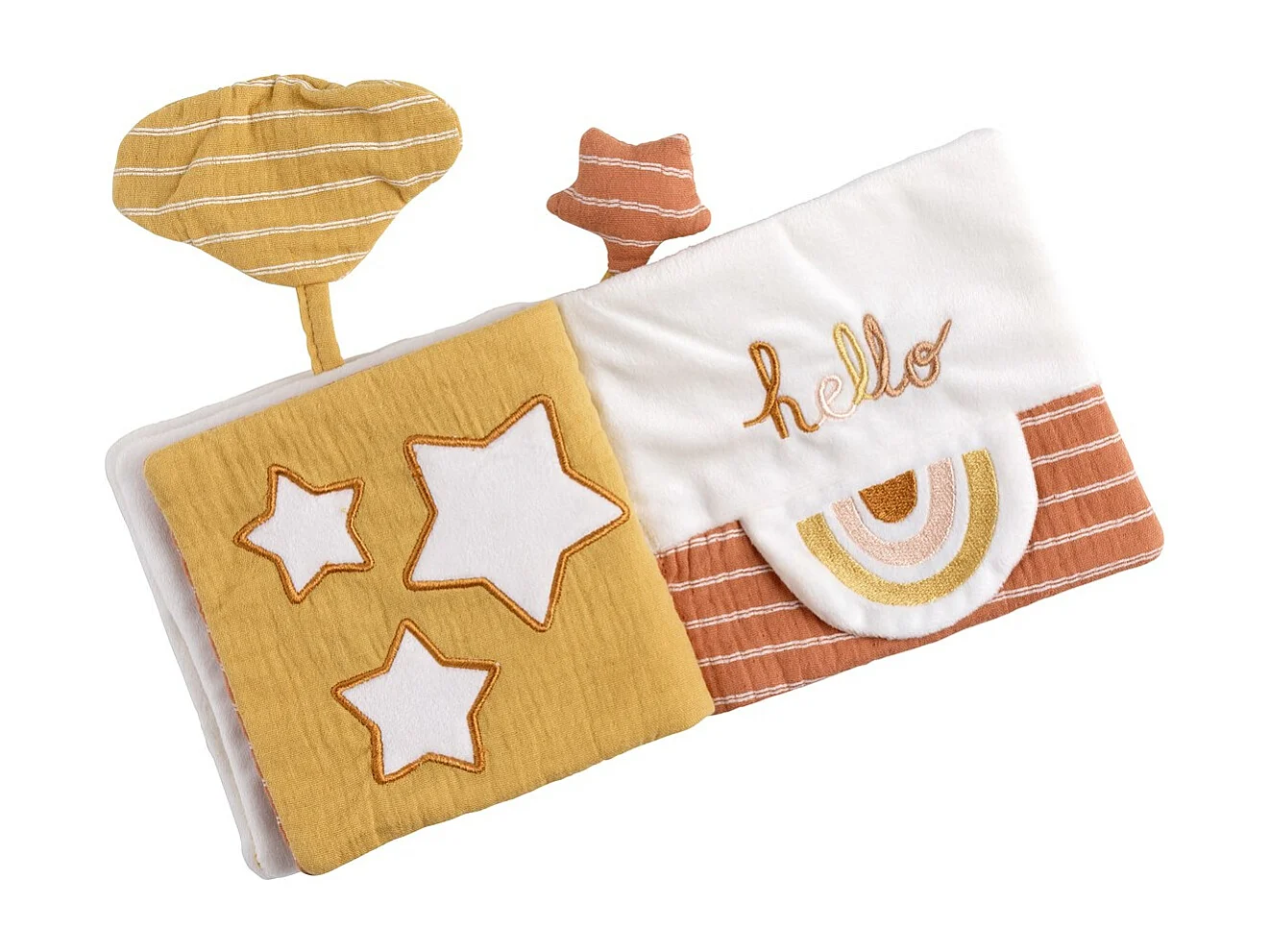 Libro de actividades de terciopelo Moutarde