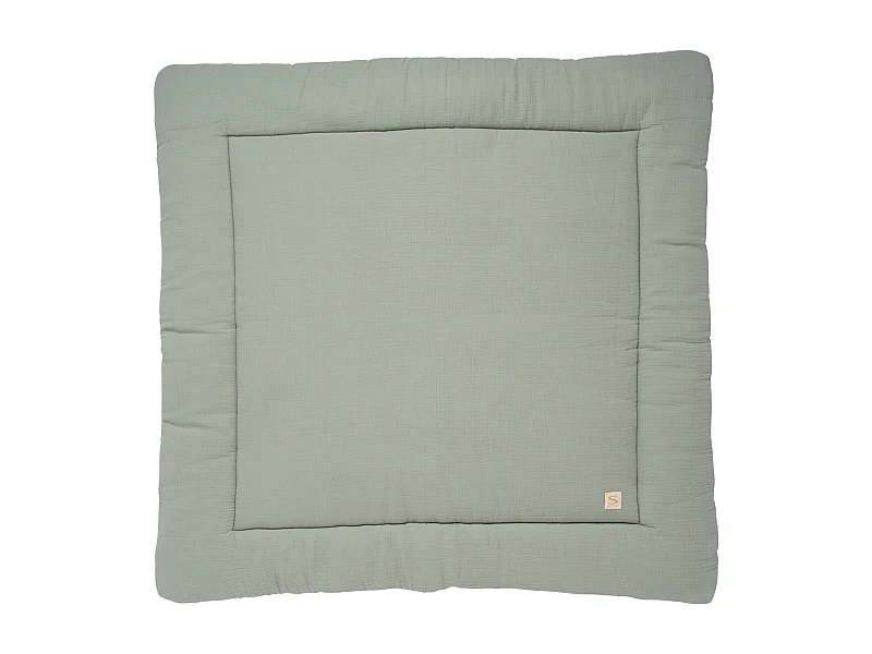 Grand tapis de jeu en double gaze de coton UNI SAUGE - Sauthon