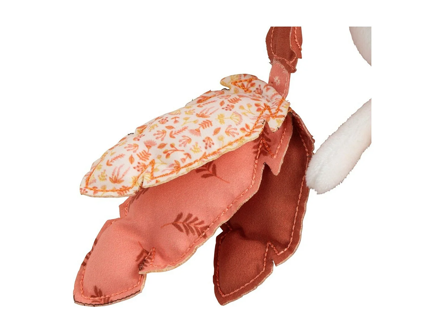 Spirale d'activités en velours blanc ESMEE - Sauthon