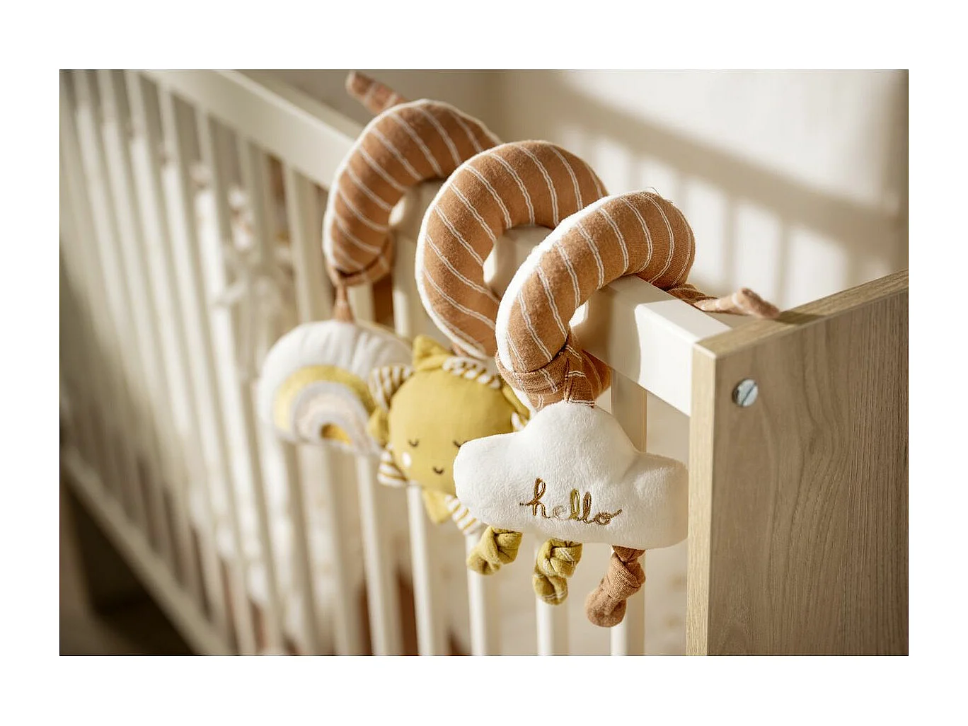 Spirale d'activités en velours SUNLIGHT - Sauthon