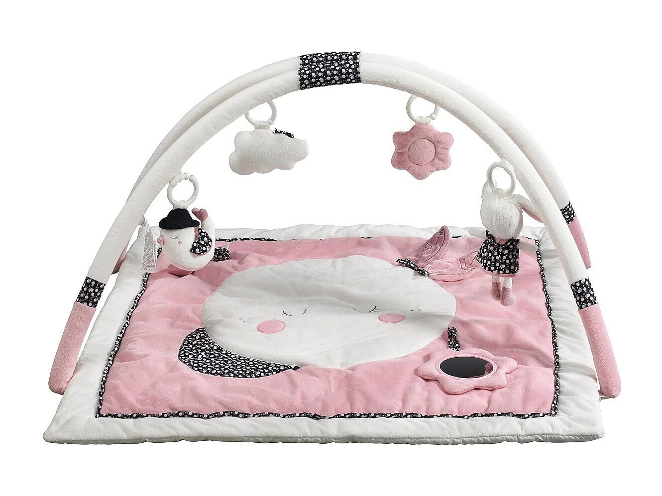 Playmat  in poliestere rosa 77x79cm