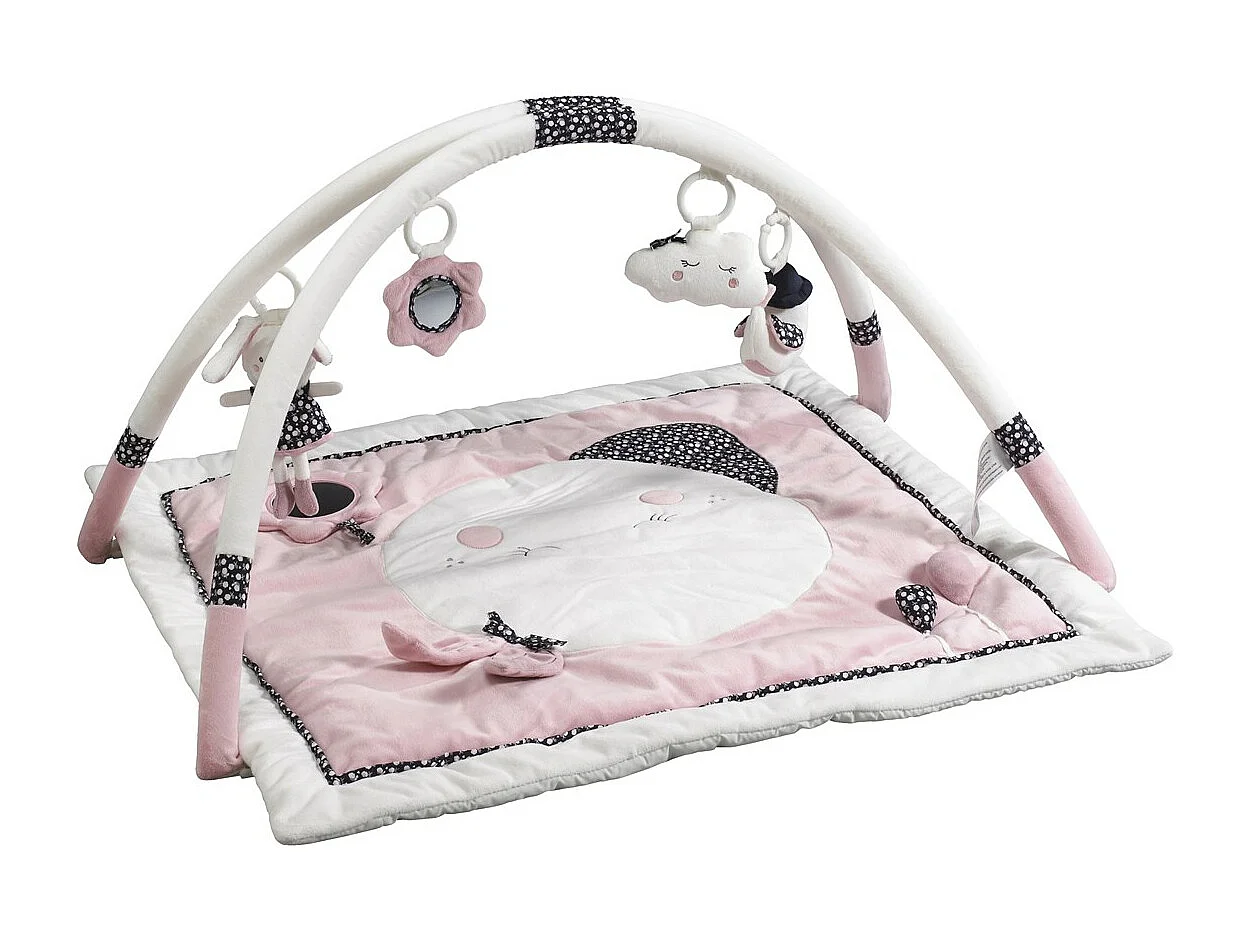 Playmat  in poliestere rosa 77x79cm