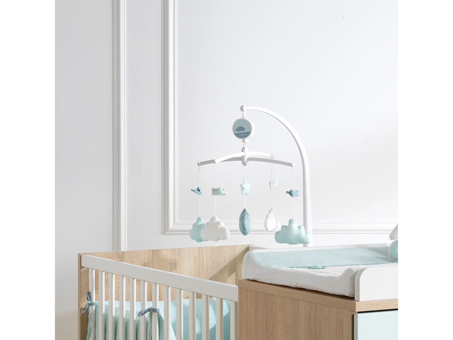 Giostrina musicale in velluto