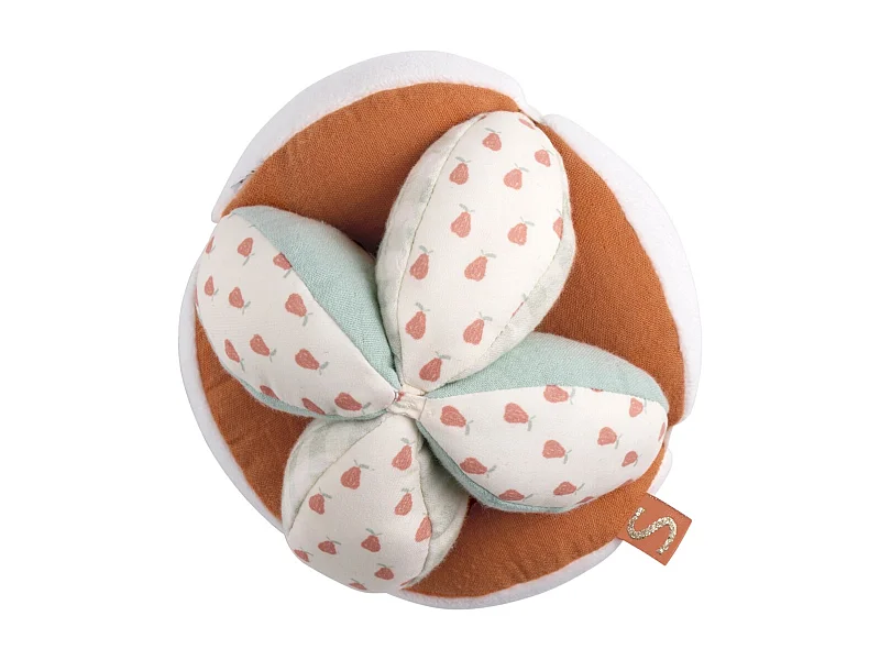 Balle sensorielle en coton blanc BOTANICA - Sauthon