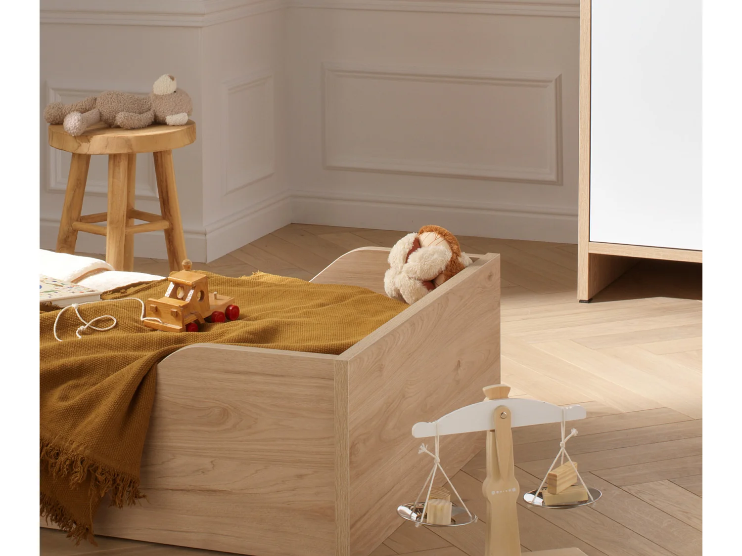 Balle sensorielle en peluche ORSINO - Sauthon