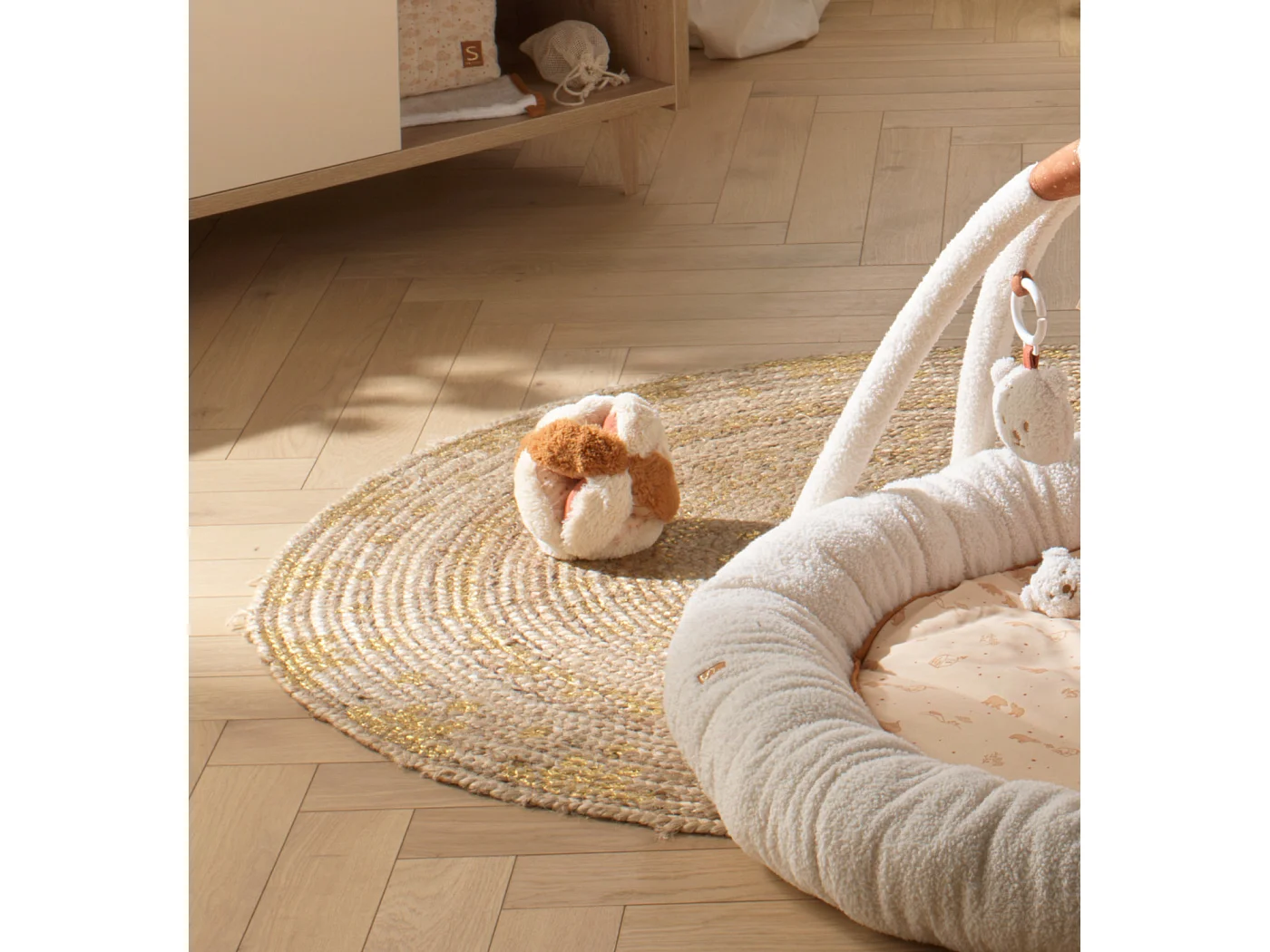 Palla sensoriale di peluche