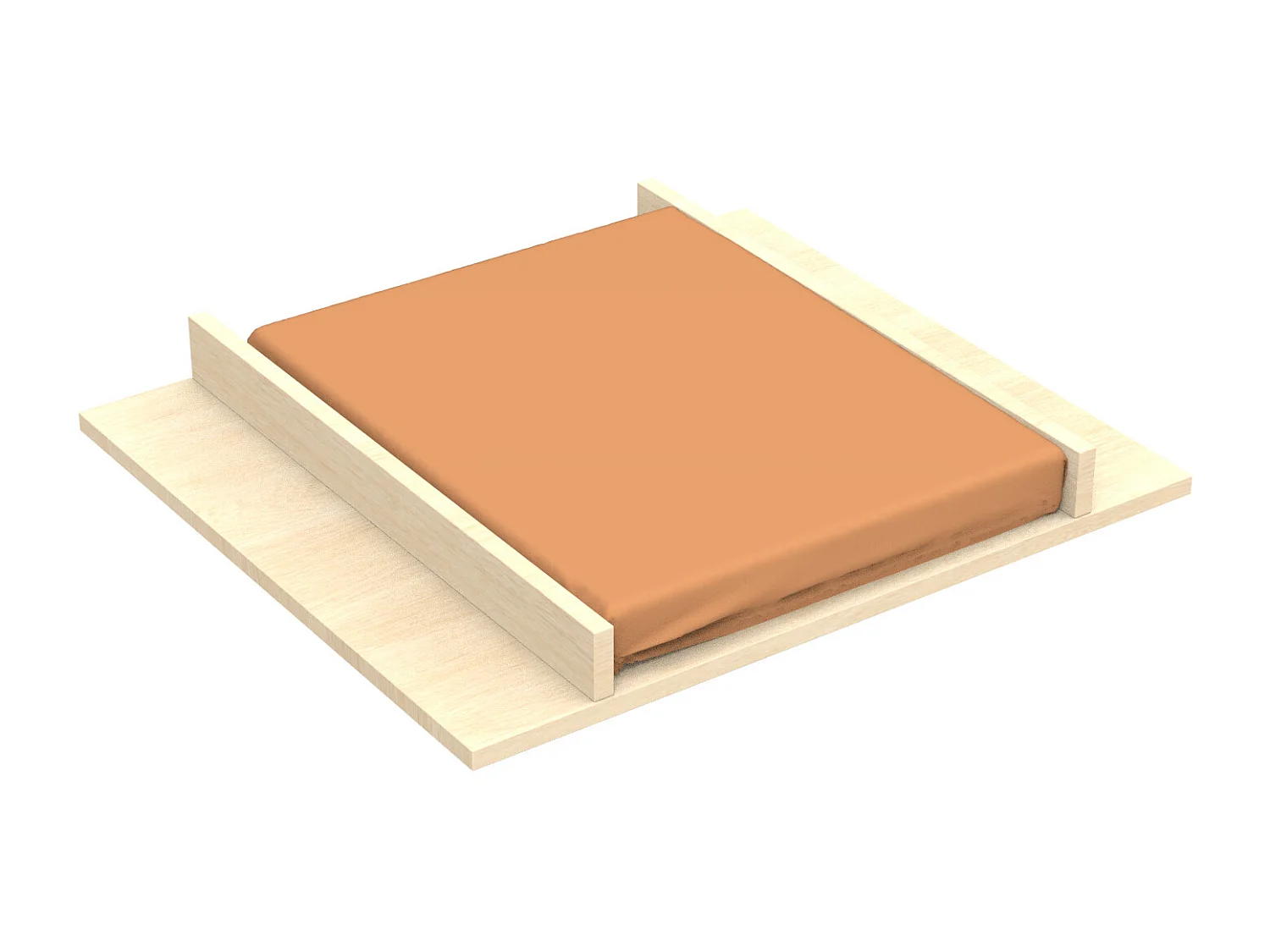 Plan à langer pour commode jusqu'à 15 kg NATURE - Sauthon