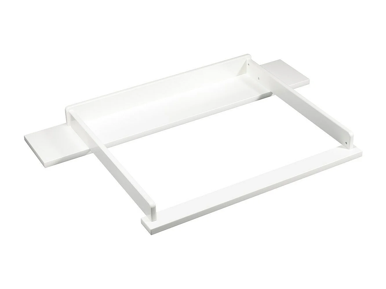 Cambiador para cómoda de madera blanca