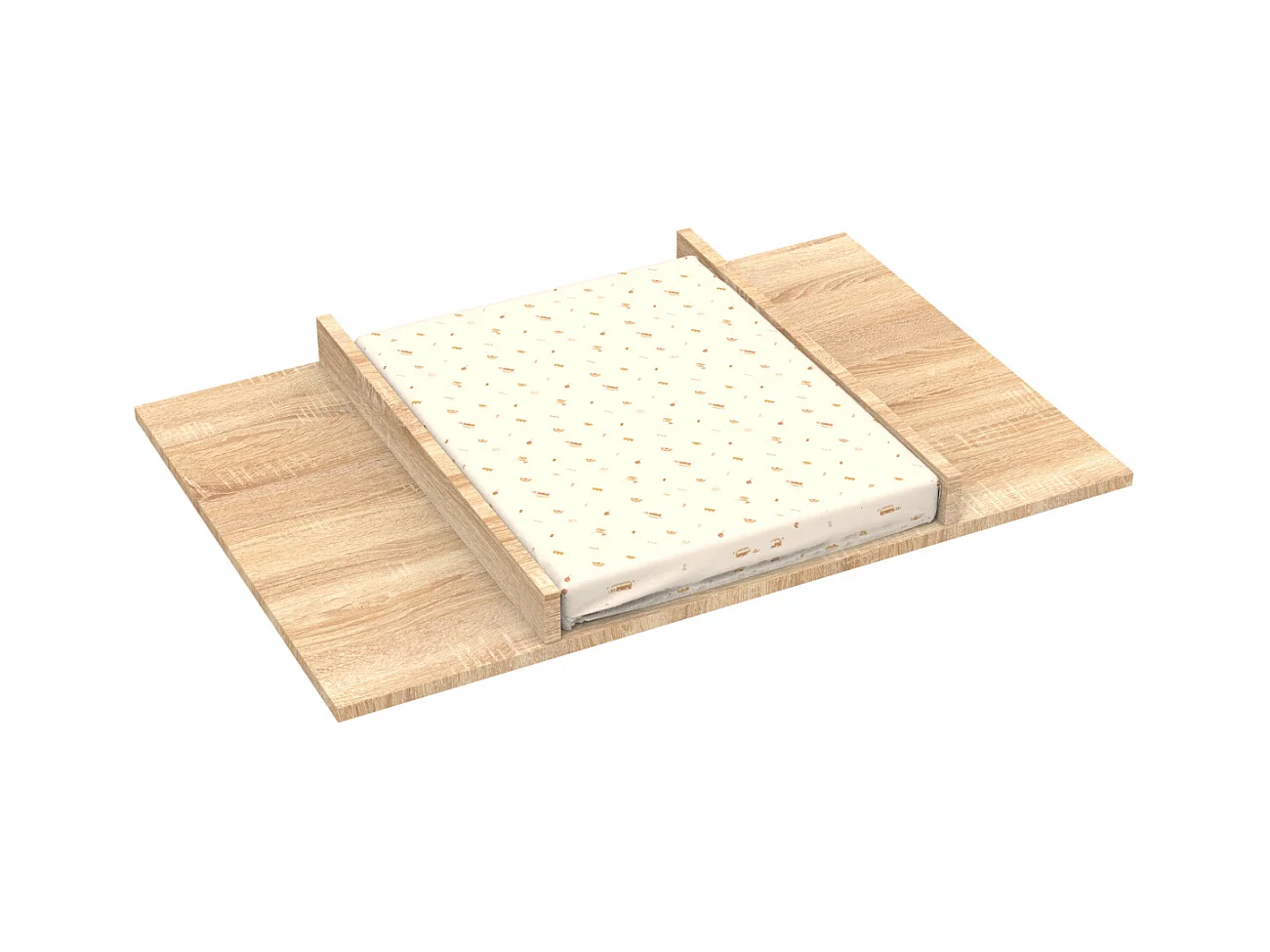 Plan à langer pour commode en bois SEVENTIES - Sauthon