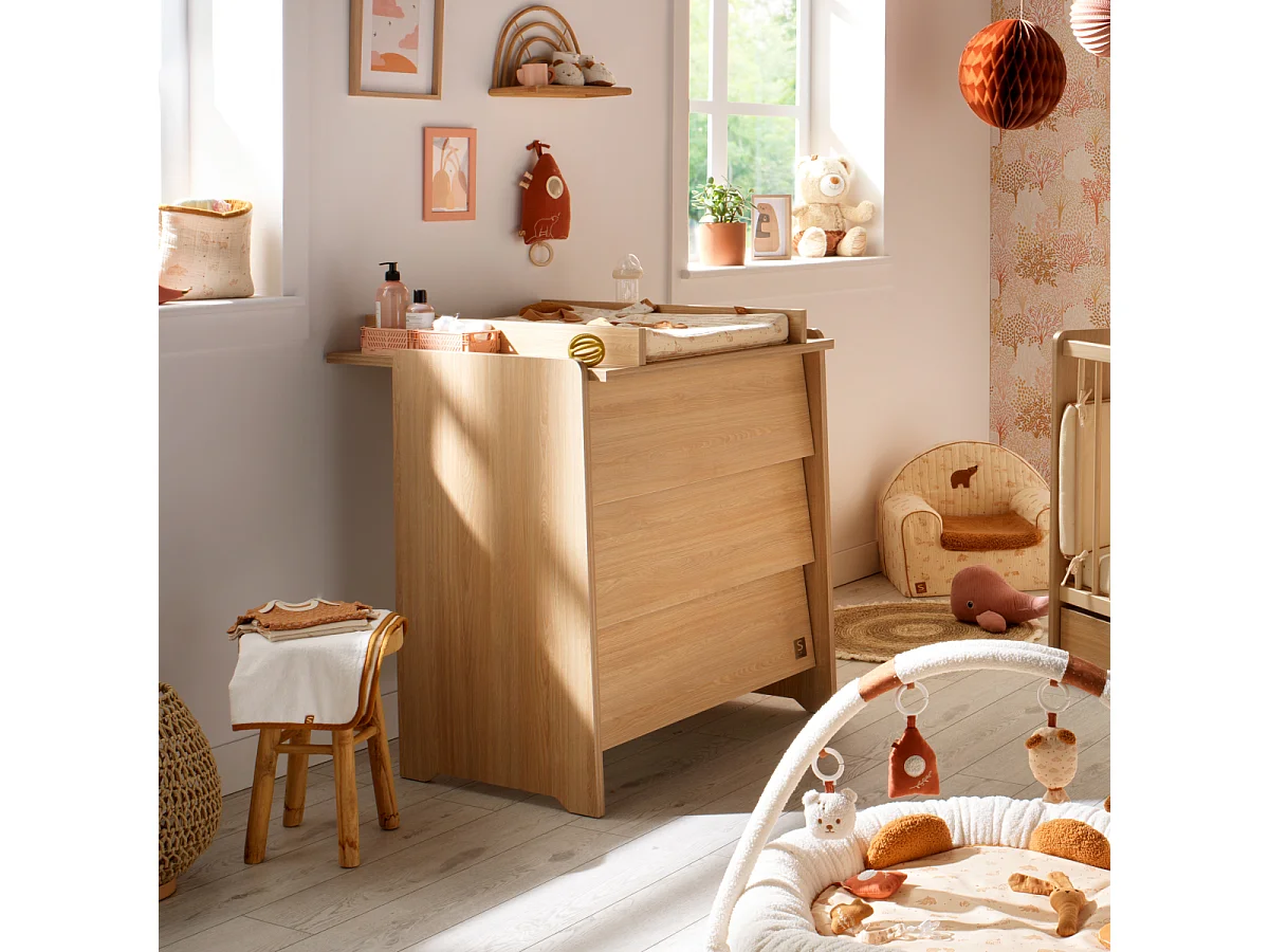 Plan à langer pour commode jusqu'à 15 kg CANNELLE - Sauthon