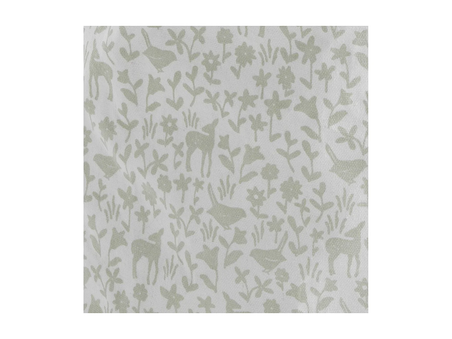 Cestino in cotone bianco 31x39x31cm