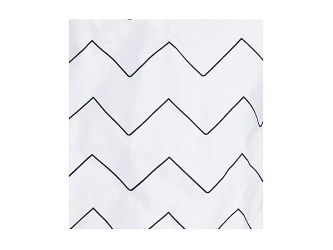 Cestino in tessuto di cotone bianco 31x39x31cm