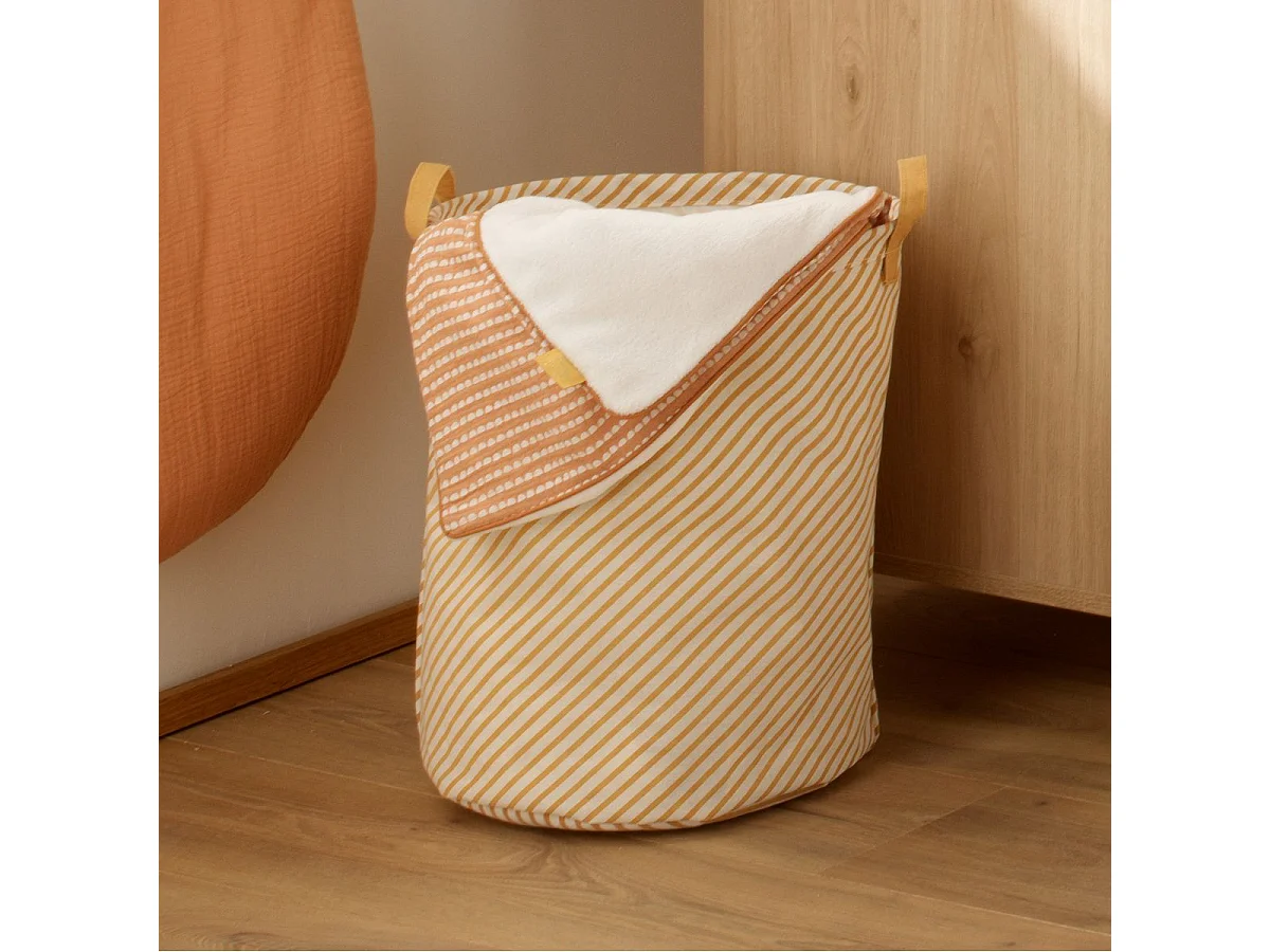 Cesto portaoggetti in tessuto