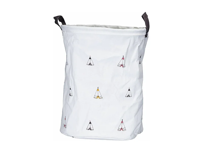 Panière de rangement en tissu TIMOUKI - Sauthon