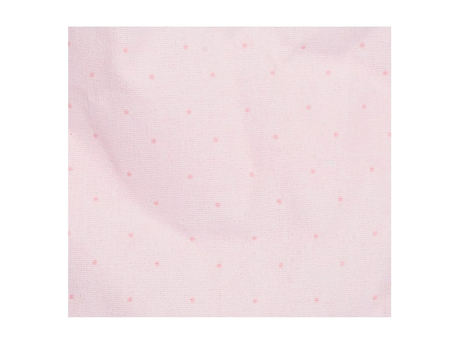 Cestino in tessuto di cotone rosa 31x39x31cm