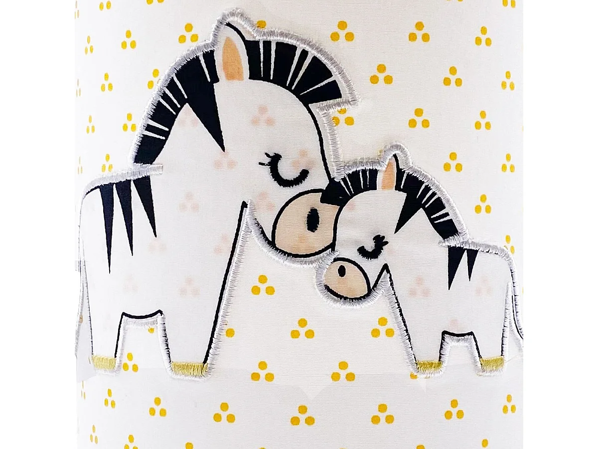 Apparecchio in cotone bianco