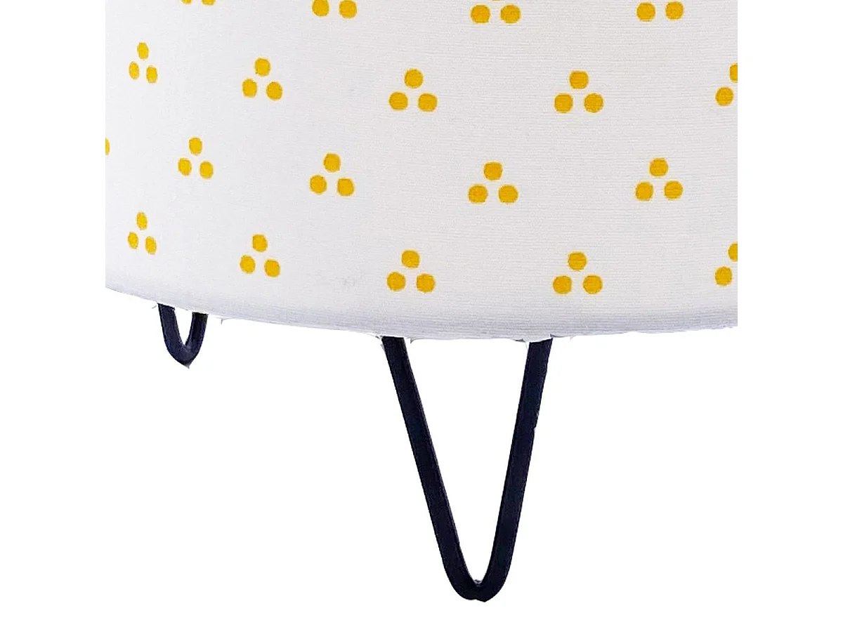 Apparecchio in cotone bianco