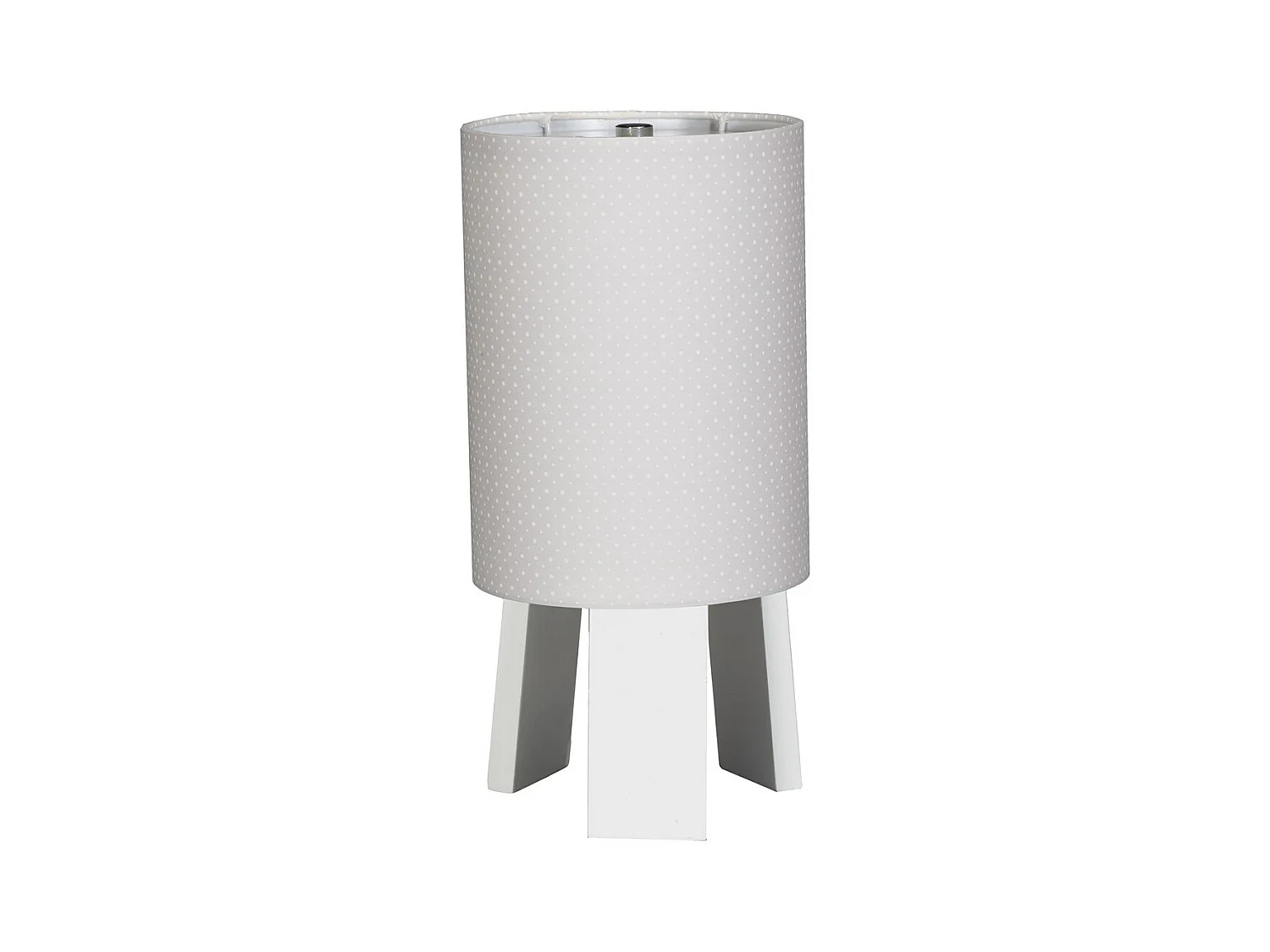 Lampe De Chevet Avec Pied en coton beige TIMOUKI - Sauthon