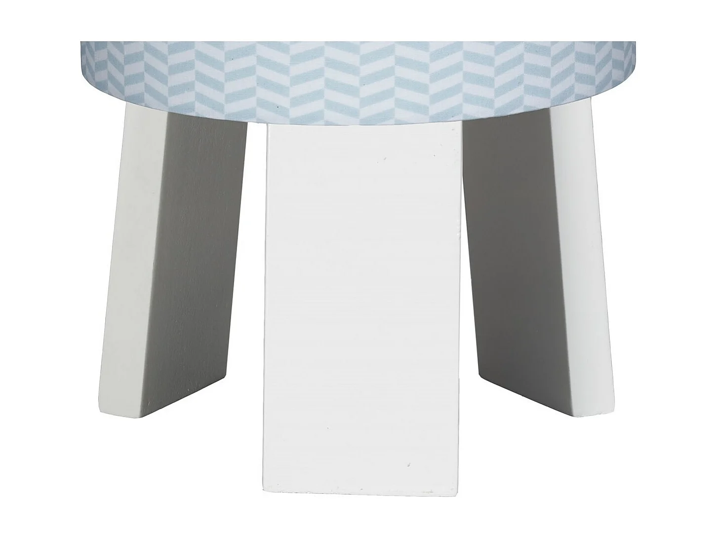 Lampada da comodino con base in cotone Blu