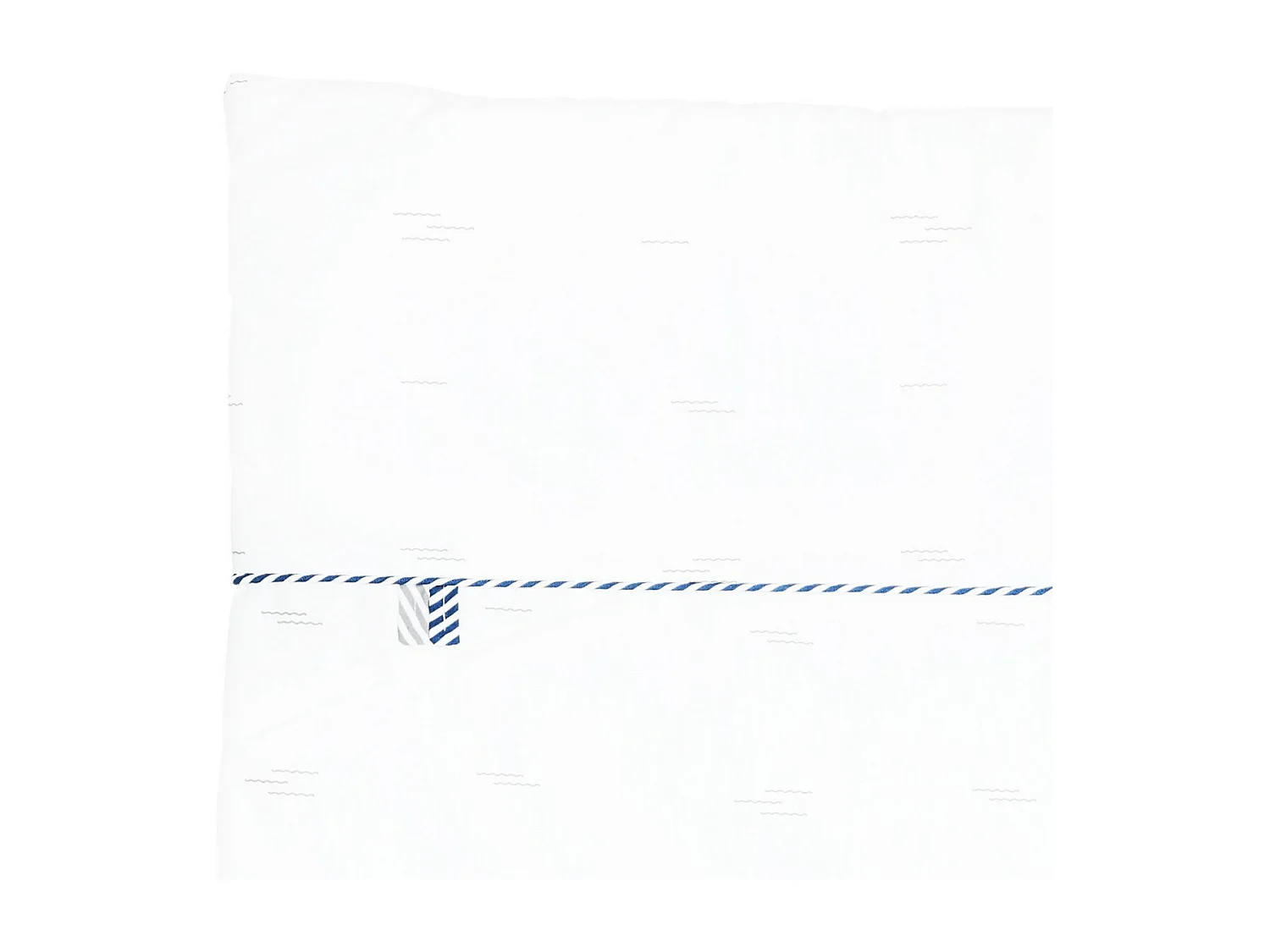 Edredon lit bébé en coton BLUE BALEINE - Sauthon