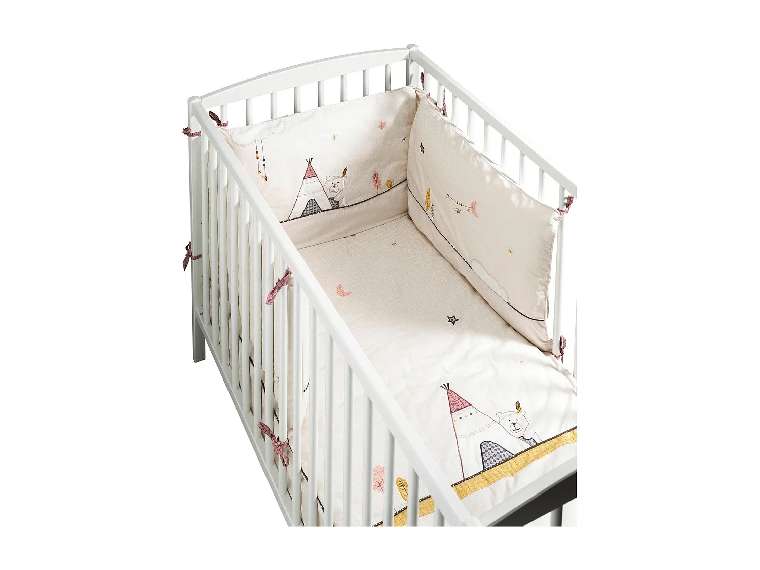 Edredon pour lit bébé en coton TIMOUKI - Sauthon