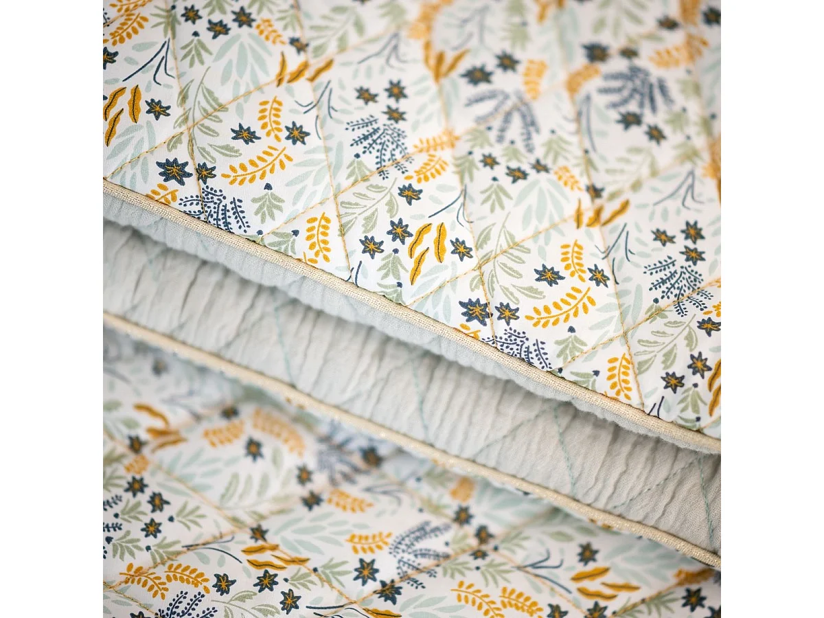 Copriletto in cotone verde lime 90x140 cm