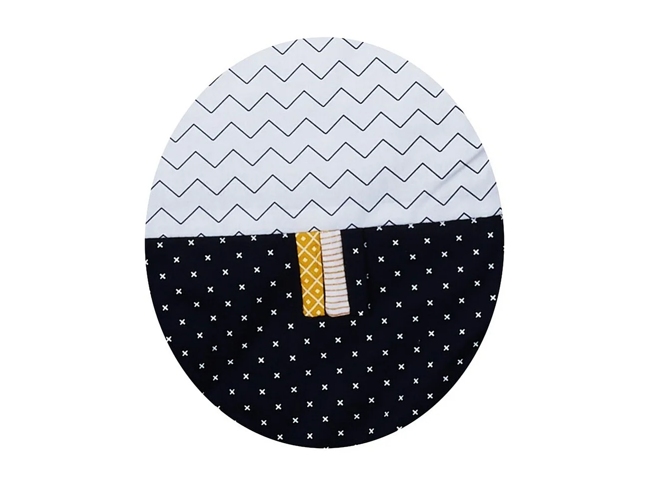 Edredon pour lit bébé en coton blanc HELLO - Sauthon