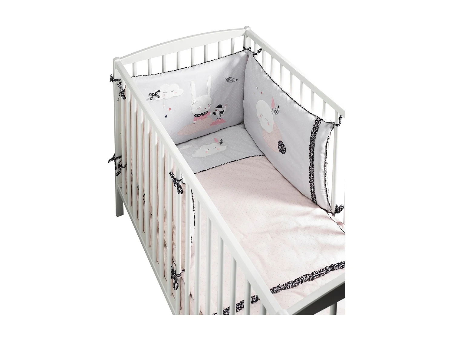 Trapunta in cotone per lettino