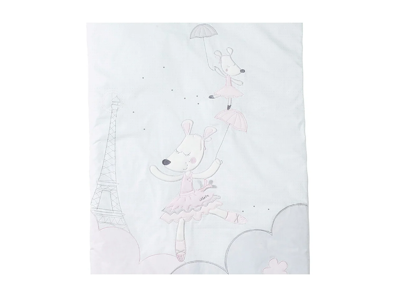 Edredon pour lit bébé en coton LILIBELLE - Sauthon