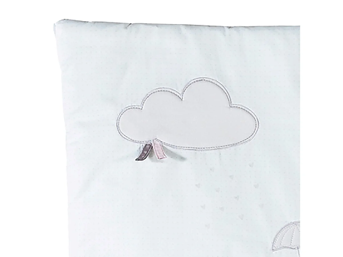 Edredon pour lit bébé en coton LILIBELLE - Sauthon