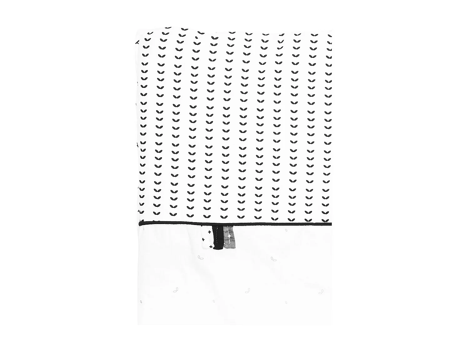 Trapunta in cotone per lettino