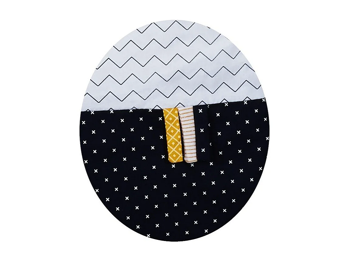 Trapunta in cotone bianco per lettino