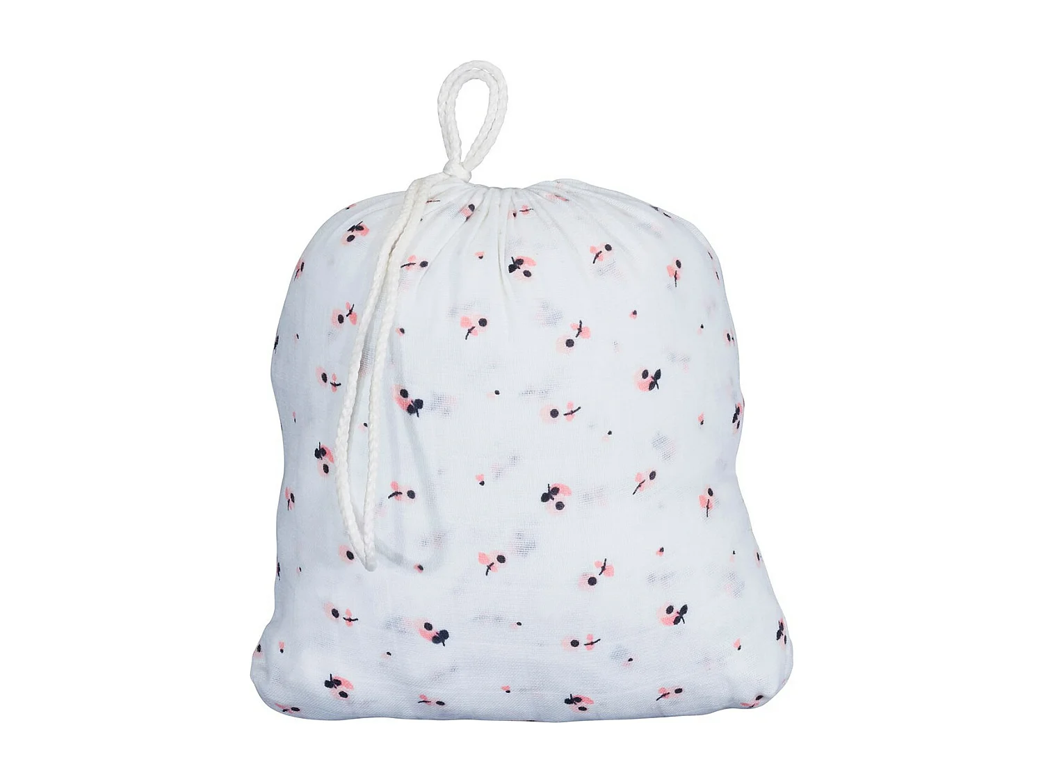 Sábanas ajustables 140x70 cm de algodón orgánico blanco