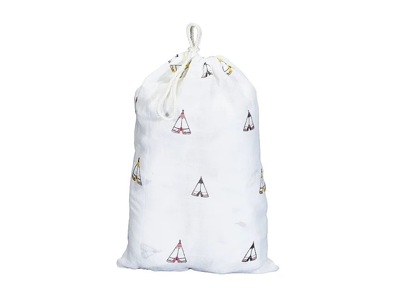 Lot de 2 draps housse bébé en coton bio blanc TIMOUKI - Sauthon