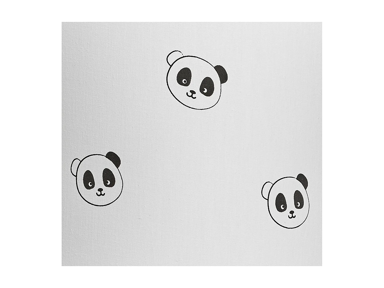 Applique murale lumineuse en coton blanc CHAO CHAO - Sauthon