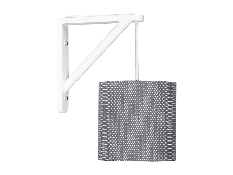 Applique murale en coton gris BABYFAN - Sauthon