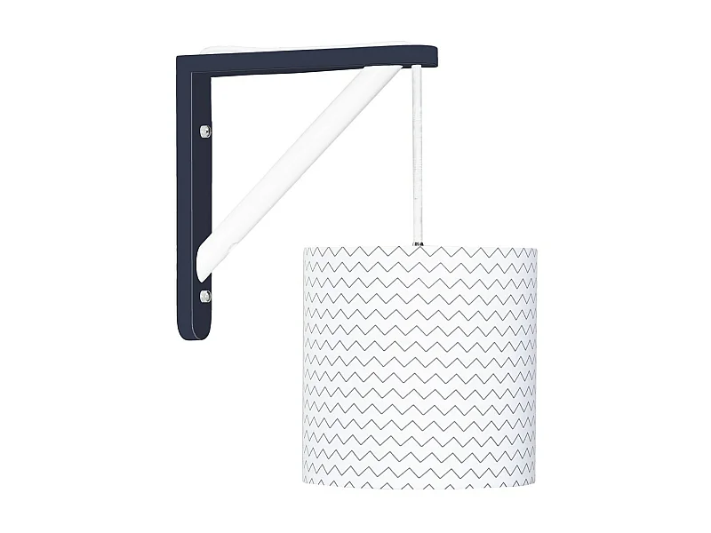 Applique in cotone bianco