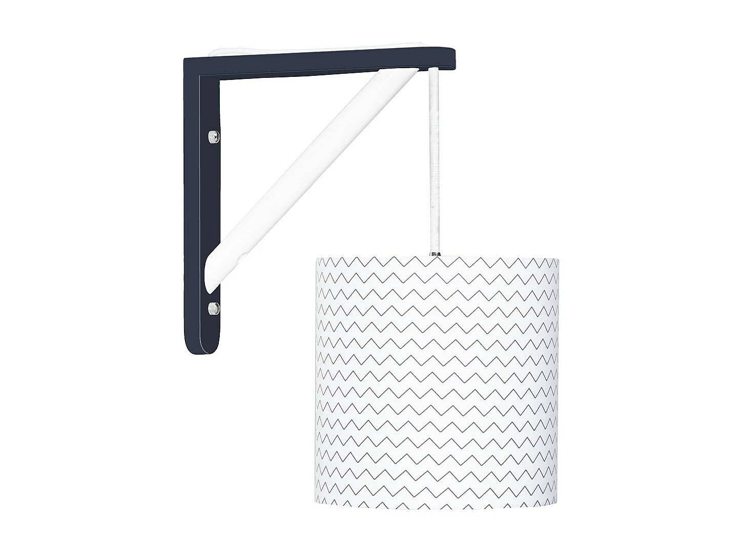 Applique in cotone bianco