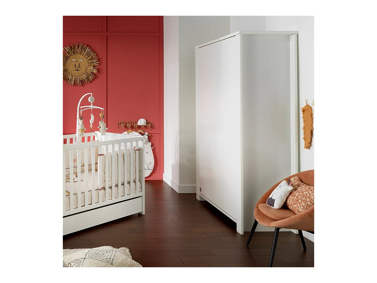 Armoire bébé 2 portes LOFT - Sauthon