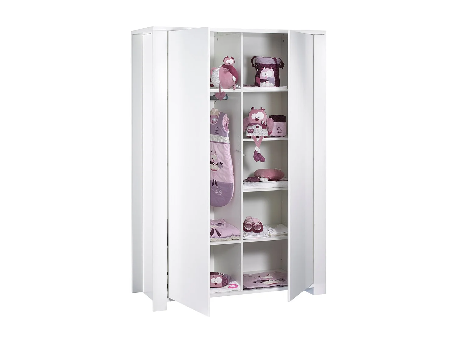 Armadio per bambini a 2 ante