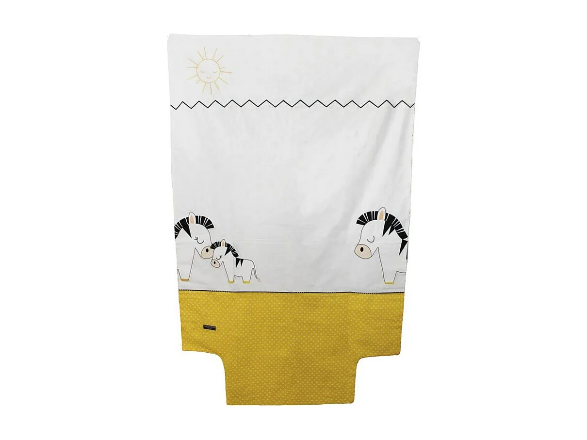 Funda nórdica 100x135cm en algodón blanco