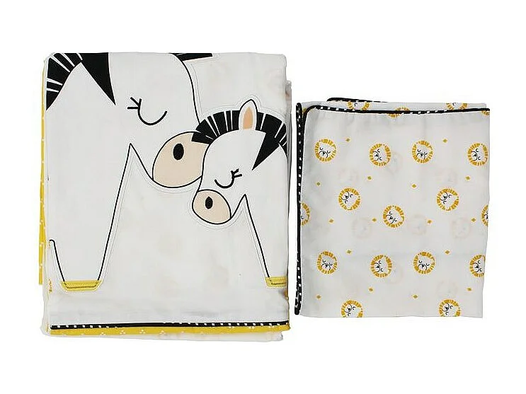 Funda nórdica 100x135cm en algodón blanco