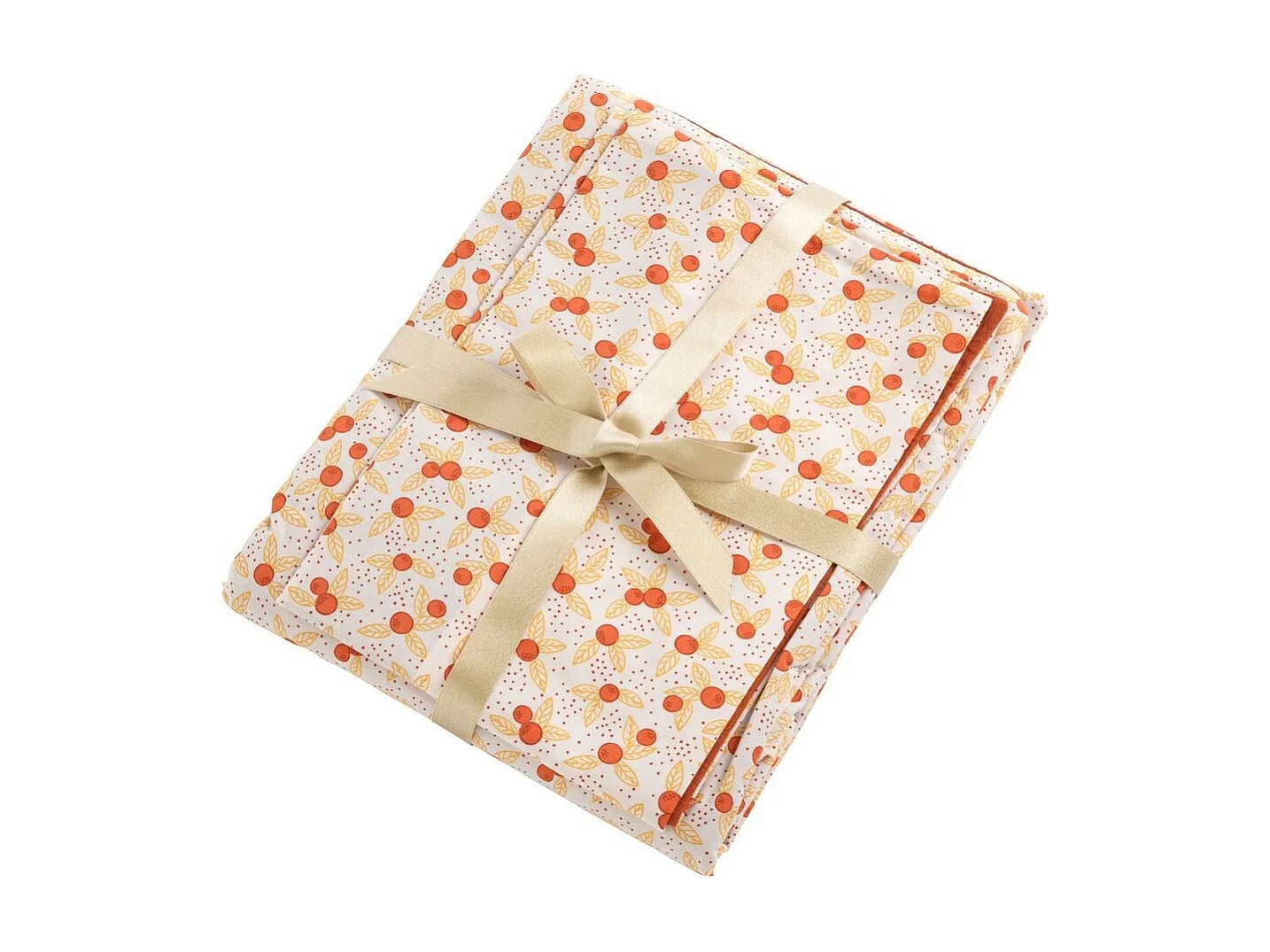 Housse de couette en coton rouge ESMEE - Sauthon