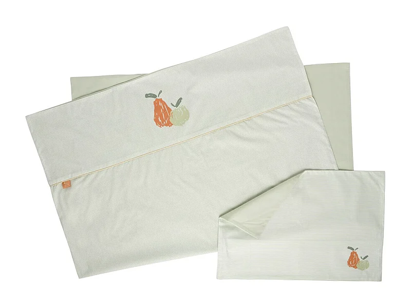 Copripiumino e federa in cotone