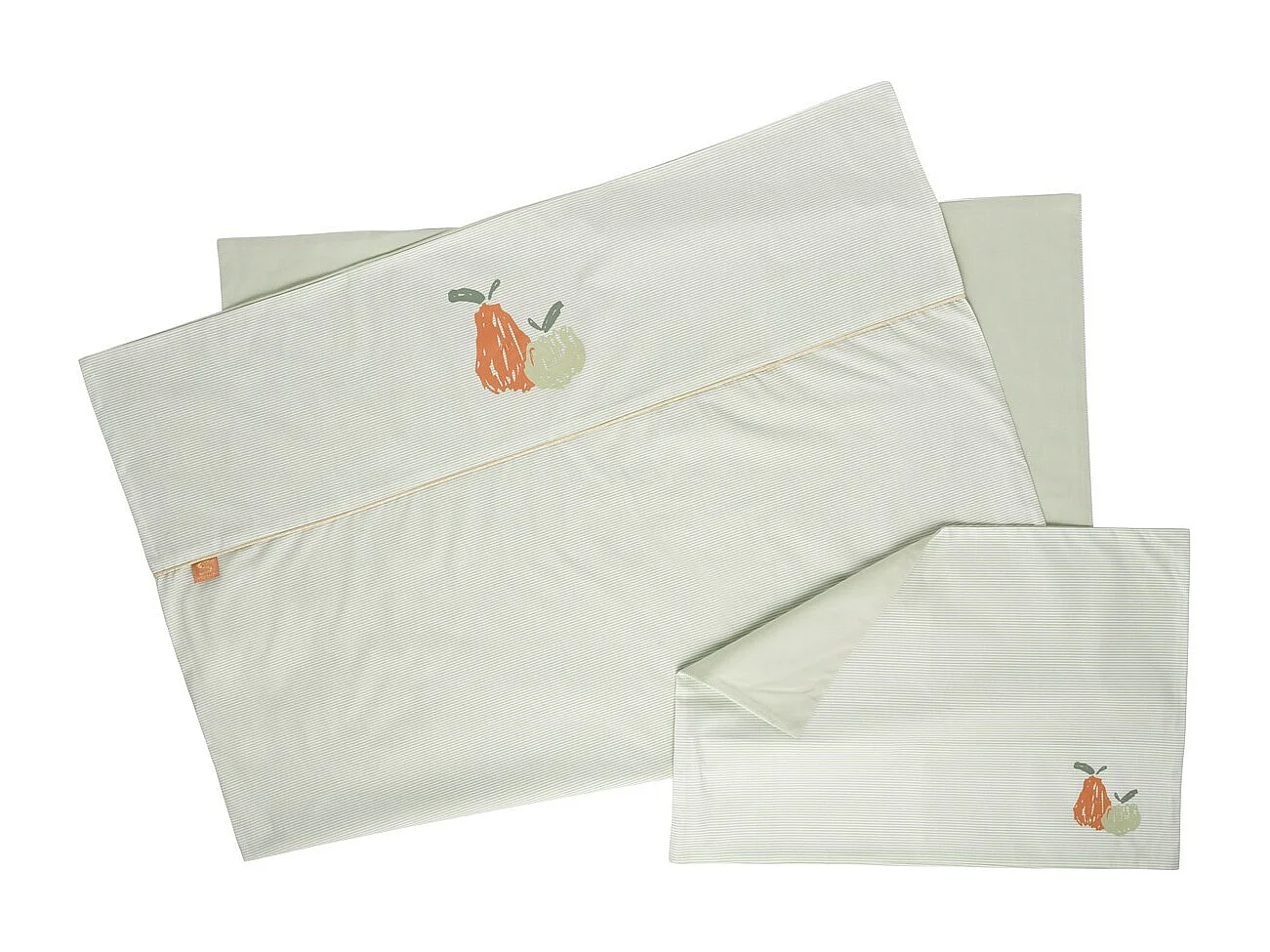 Housse de couette et taie d'oreiller coton BOTANICA - Sauthon