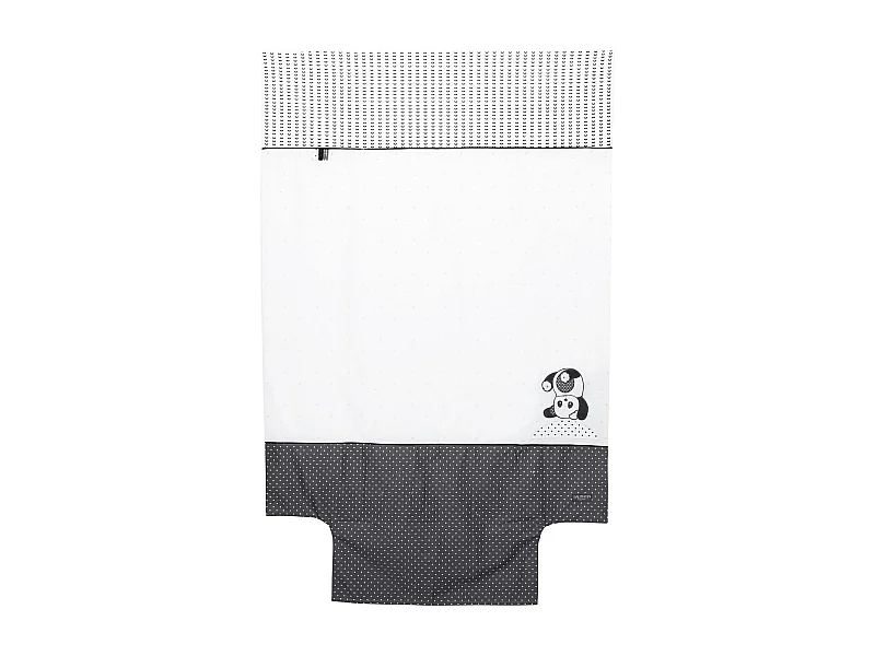 Funda nórdica 100x135cm en algodón blanco