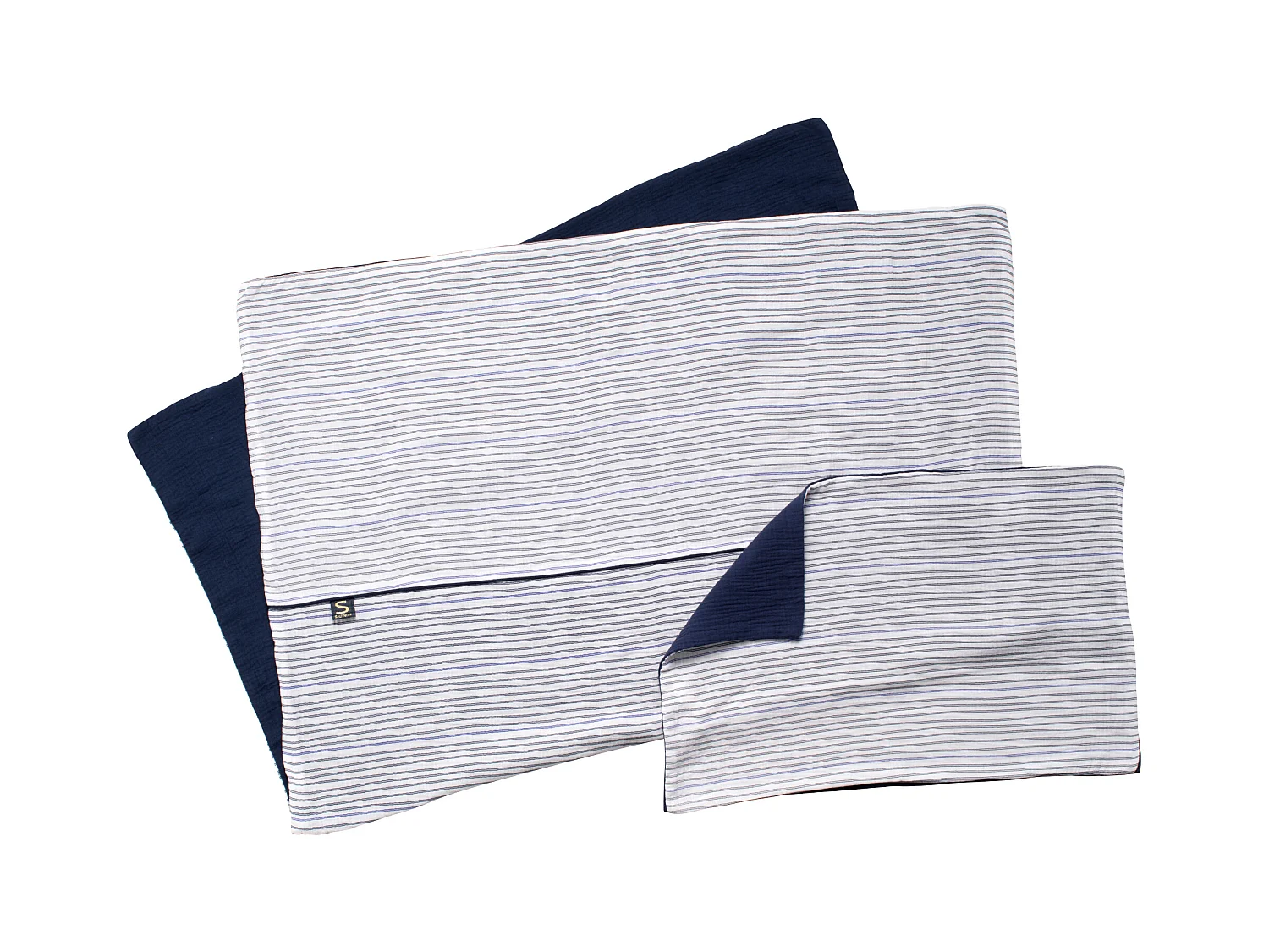 Copripiumino 100x135cm e federa marinière